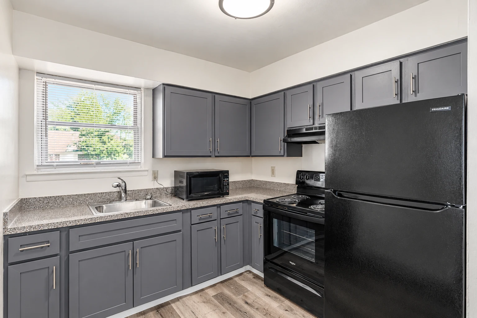 Pine Hill Apartments community and interiors